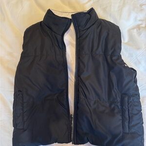 Black Puffer Vest